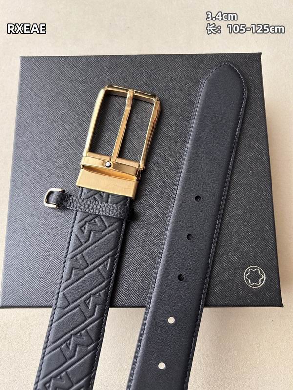 Montblanc belt 34mmX105-125cm 8L02